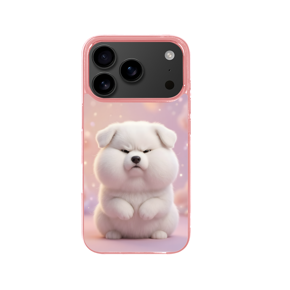 The Puffy Rice-Cake Samoyed - Phone Case for iPhone 17 Pro