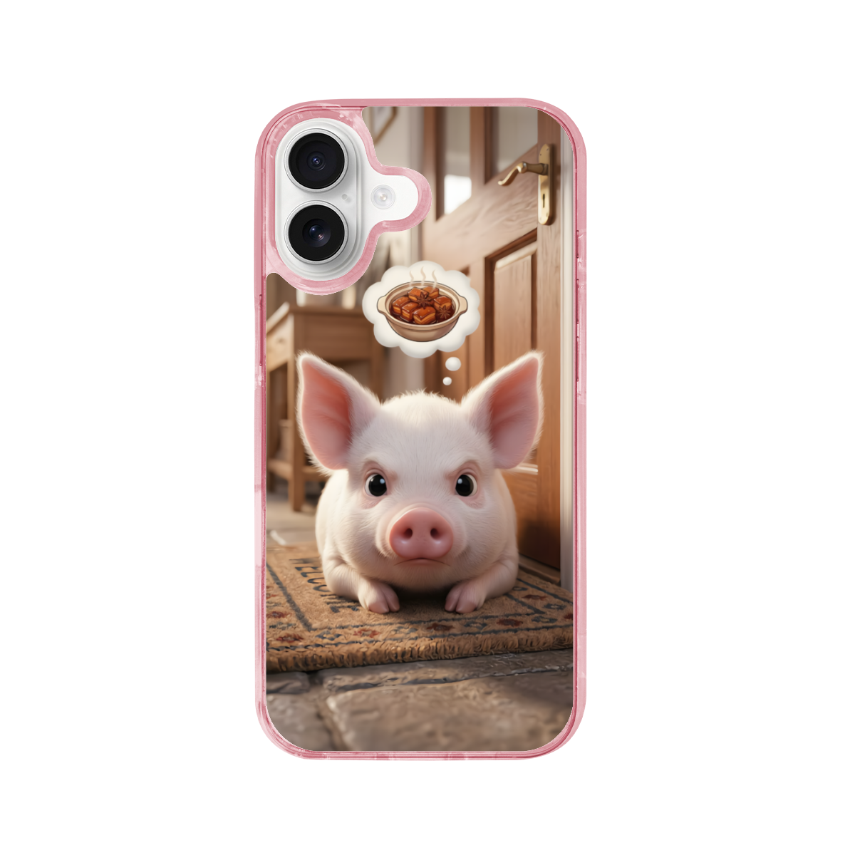 The Ultimate Delivery Watcher Pig Phone Case for iPhone 17