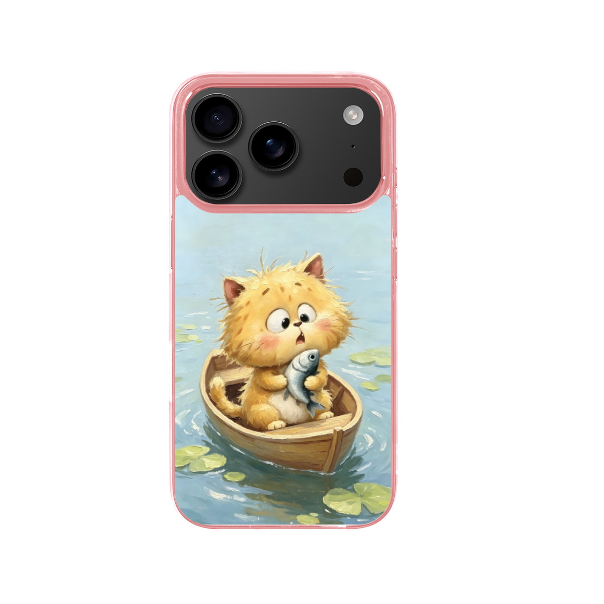 A well-fed cat Phone Case for iPhone 17 Pro