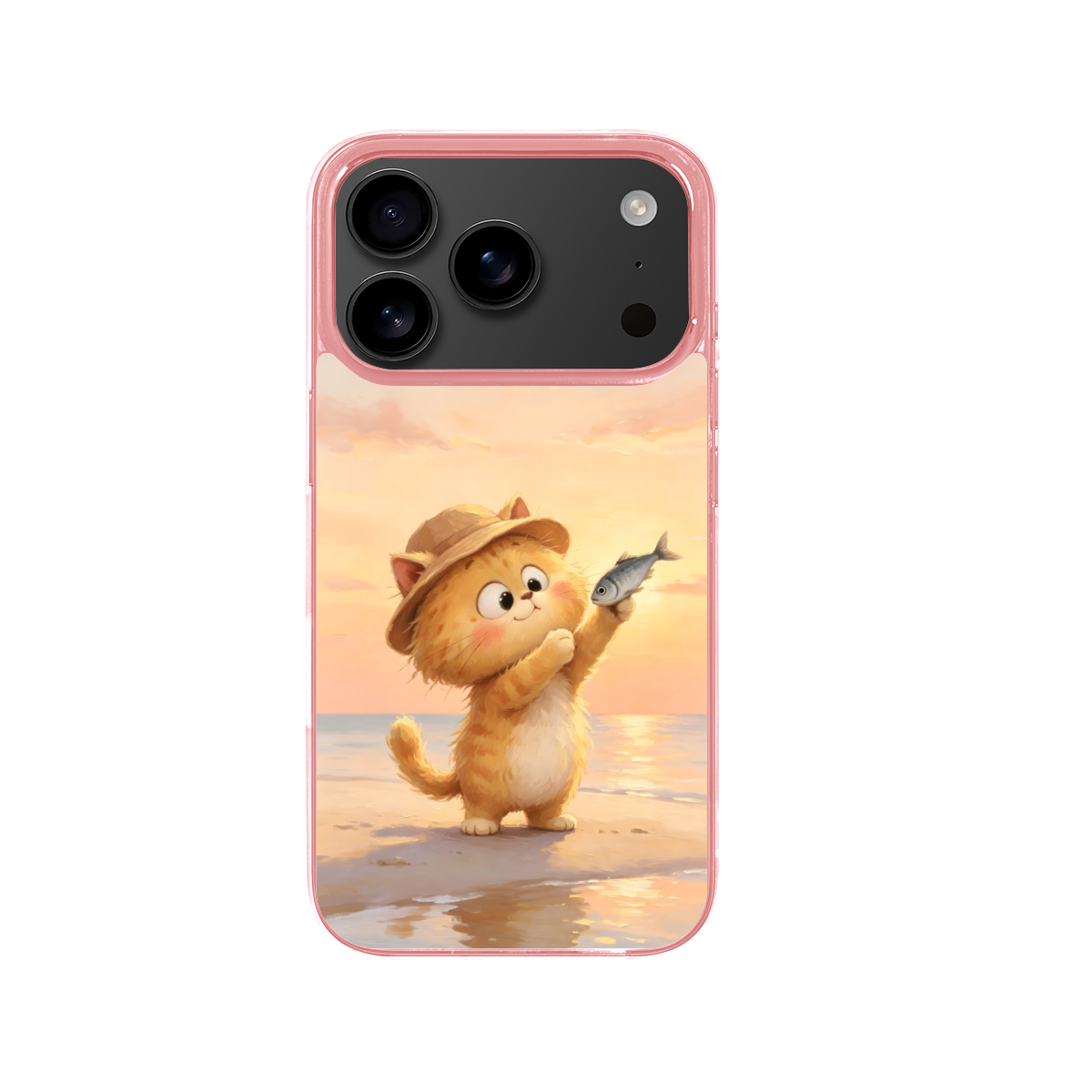 A well-fed cat Phone Case for iPhone 17 Pro