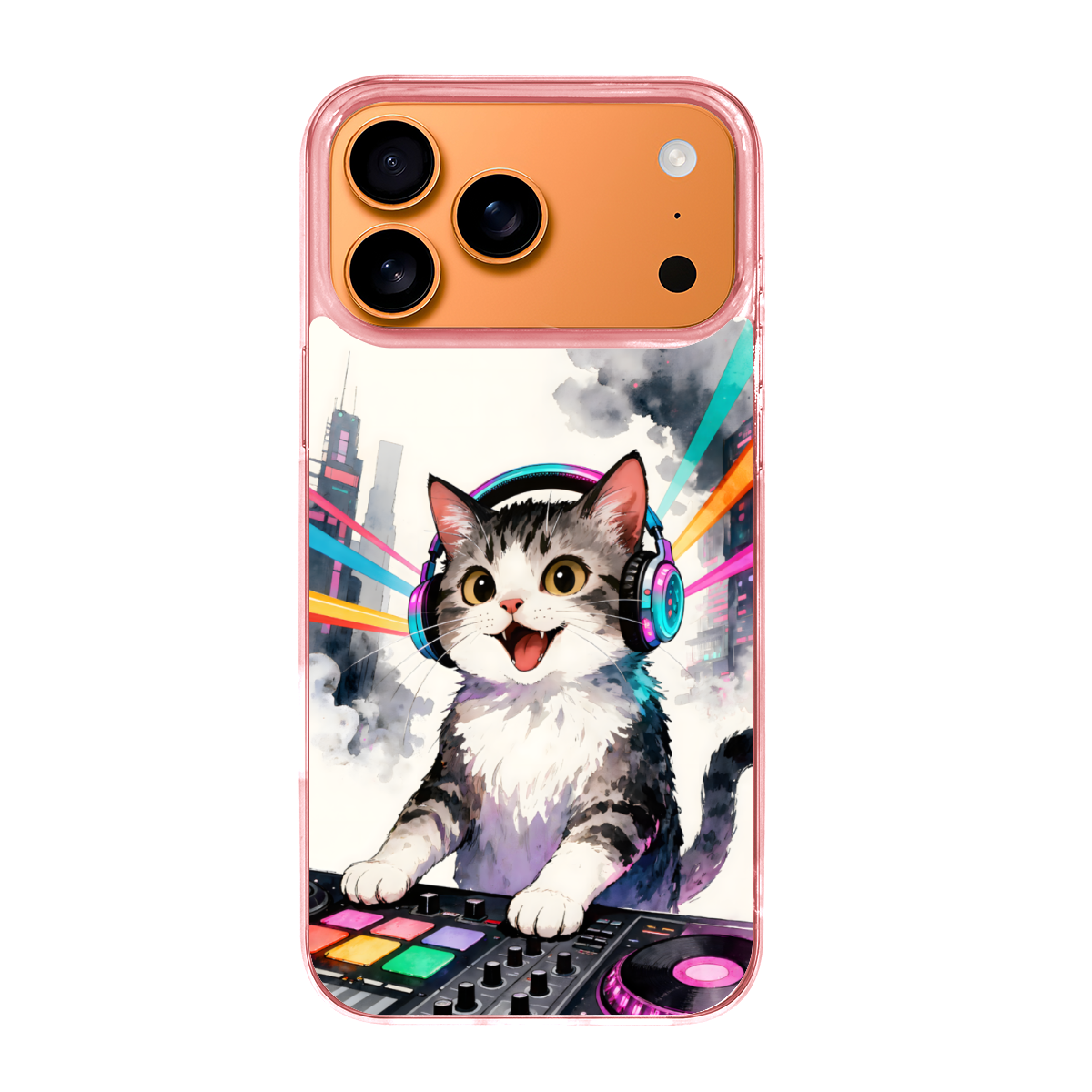 Cyberpunk DJ Cat