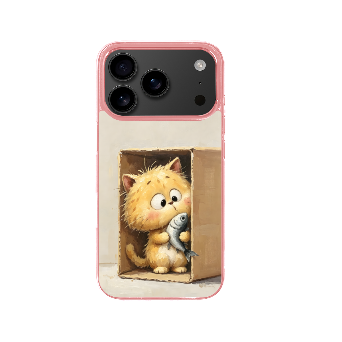 A well-fed cat Phone Case for iPhone 17 Pro