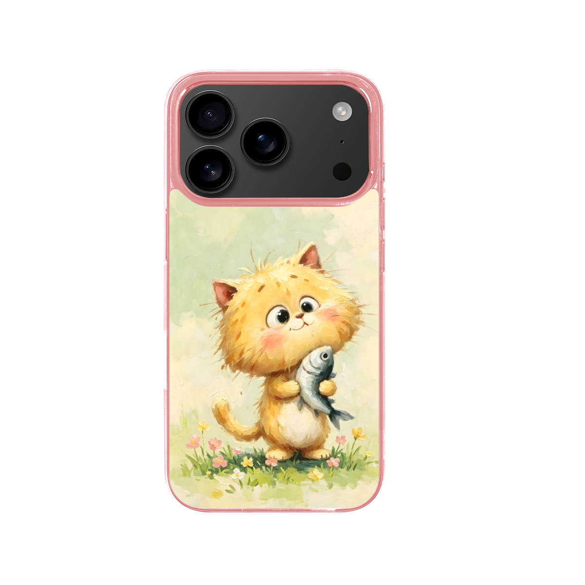 A well-fed cat Phone Case for iPhone 17 Pro