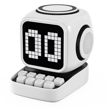 CUSYOU Zenith Station: 5-in-1 Mag-Safe Charging Hub, Hi-Fi Bluetooth Speaker & Sleep Therapy Alarm Clock