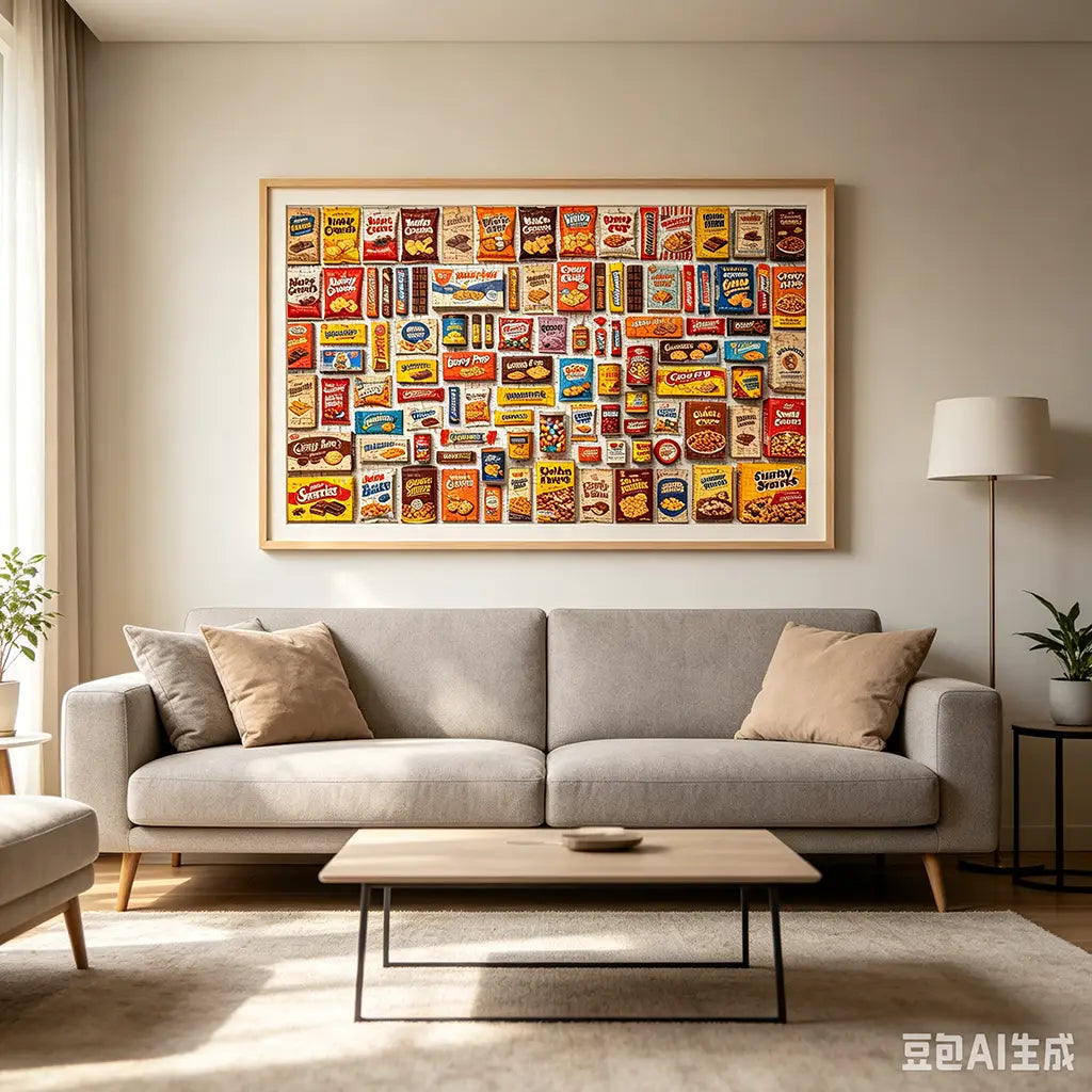 CUSYOU™: The Nostalgia Collection - Retro Snack Wood Puzzle (1000 Pieces)