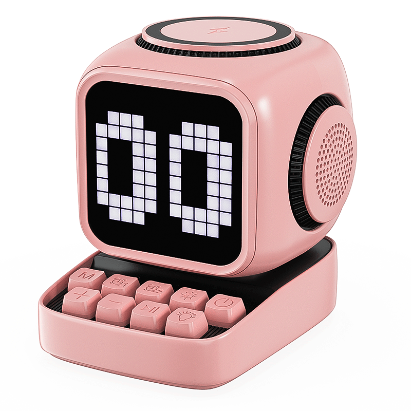 CUSYOU Zenith Station: 5-in-1 Mag-Safe Charging Hub, Hi-Fi Bluetooth Speaker & Sleep Therapy Alarm Clock