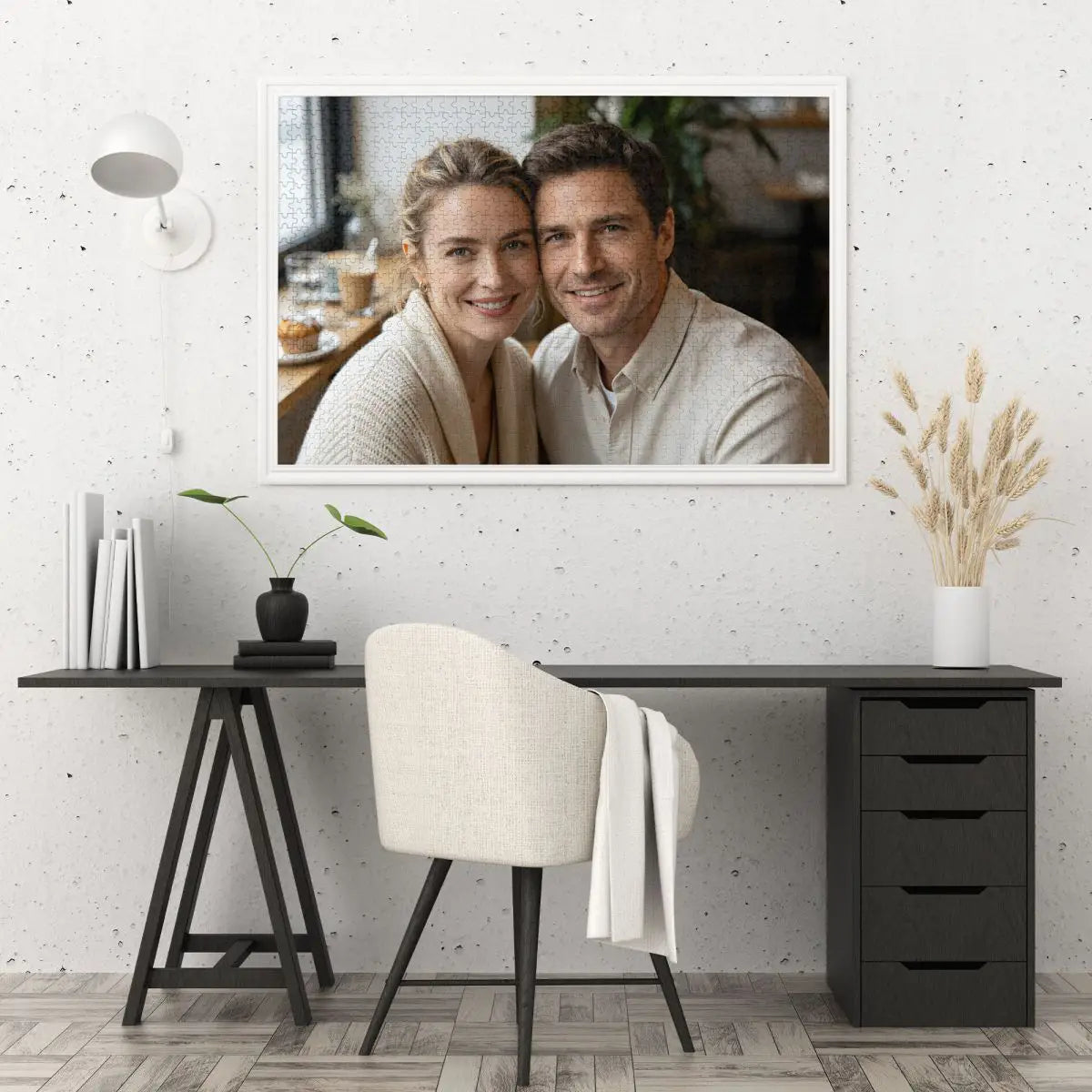 Custom Photo Puzzle - Personalized Wooden Jigsaw Puzzle from Your Picture - Unique Gift for Couples, Anniversary, Family, Birthday