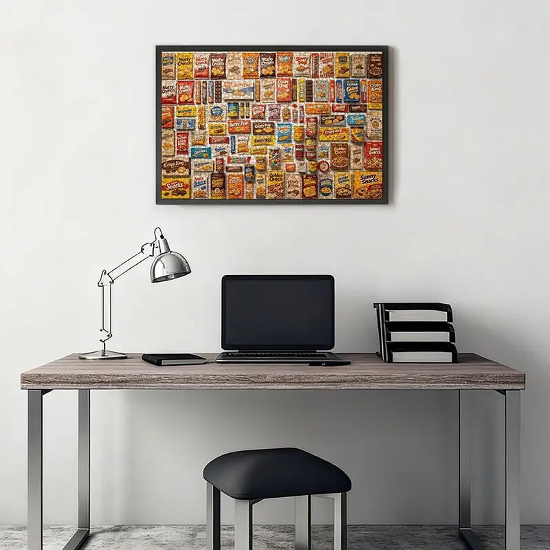 CUSYOU™: The Nostalgia Collection - Retro Snack Wood Puzzle (1000 Pieces)