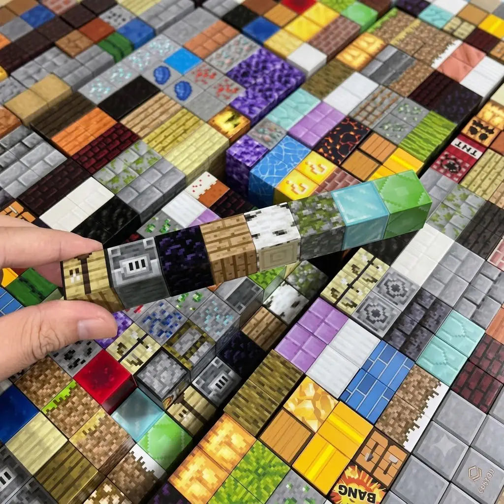 Custom Magnetic Pixel Blocks – Pick Your Pieces