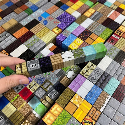 Custom Magnetic Pixel Blocks – Pick Your Pieces