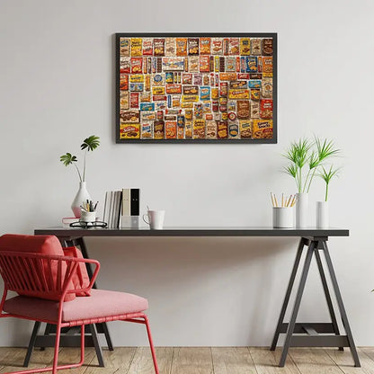 CUSYOU™: The Nostalgia Collection - Retro Snack Wood Puzzle (1000 Pieces)