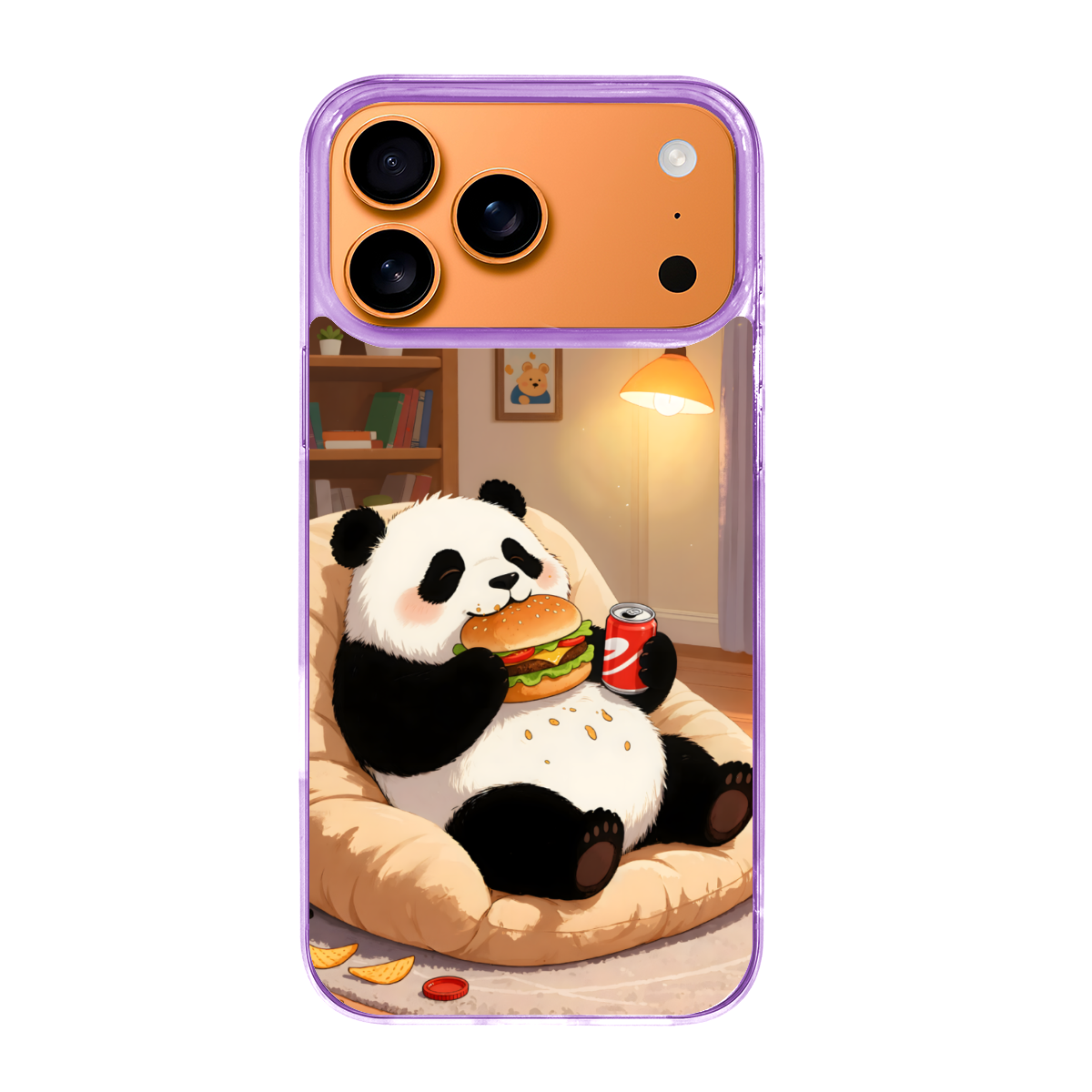 Happy Couch Potato Panda