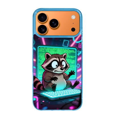 Internet Surfing Hacker Raccoon