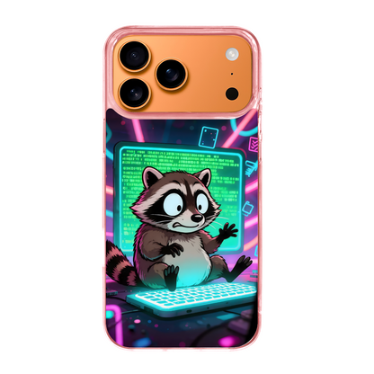 Internet Surfing Hacker Raccoon