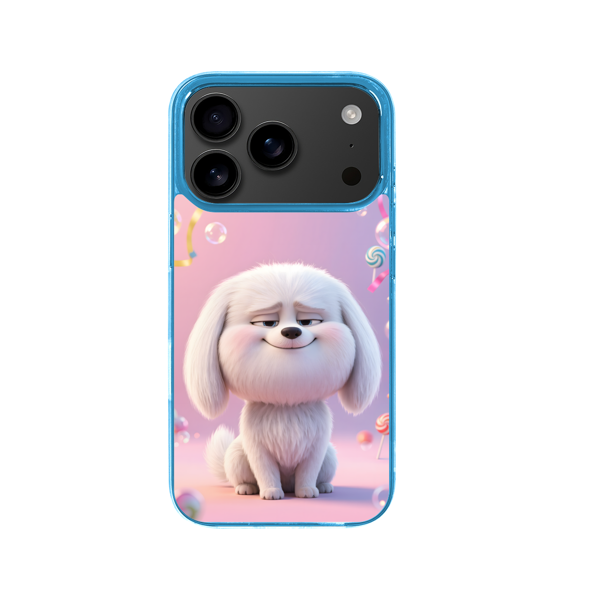 The Puffy Rice-Cake Samoyed - Phone Case for iPhone 17 Pro
