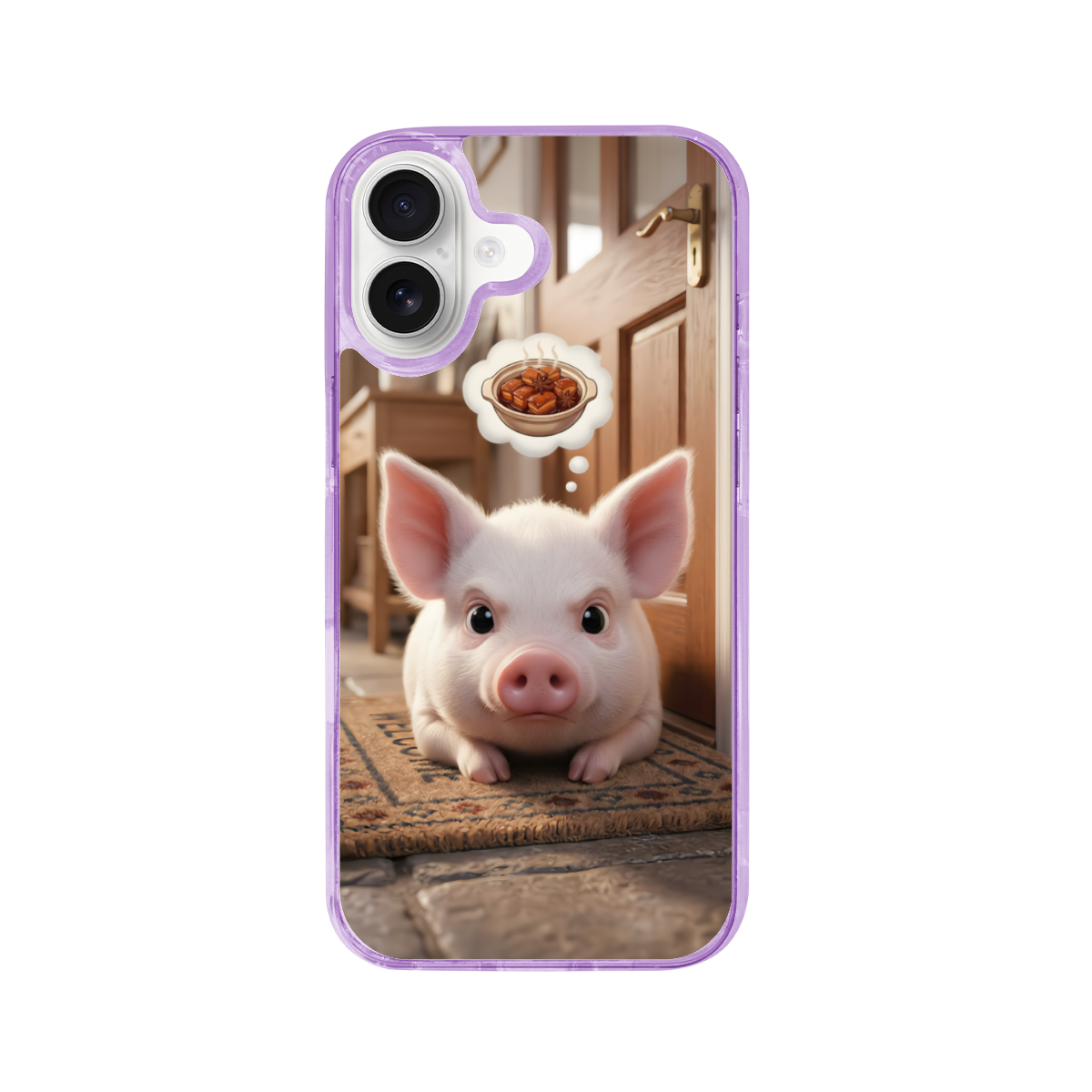 The Ultimate Delivery Watcher Pig Phone Case for iPhone 17