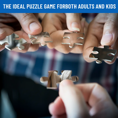 Custom Photo Puzzle - Personalized Wooden Jigsaw Puzzle from Your Picture - Unique Gift for Couples, Anniversary, Family, Birthday