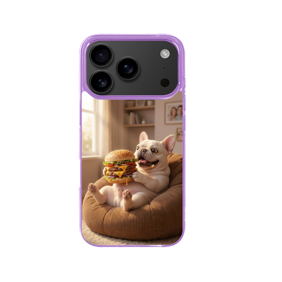 The Carb-Obsessed Chubby Pup - Phone Case for iPhone 17 Pro