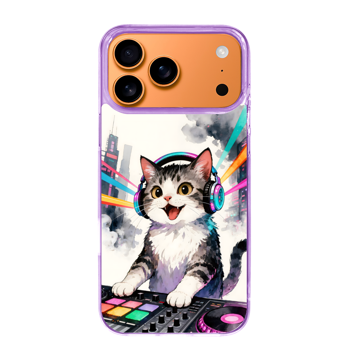 Cyberpunk DJ Cat