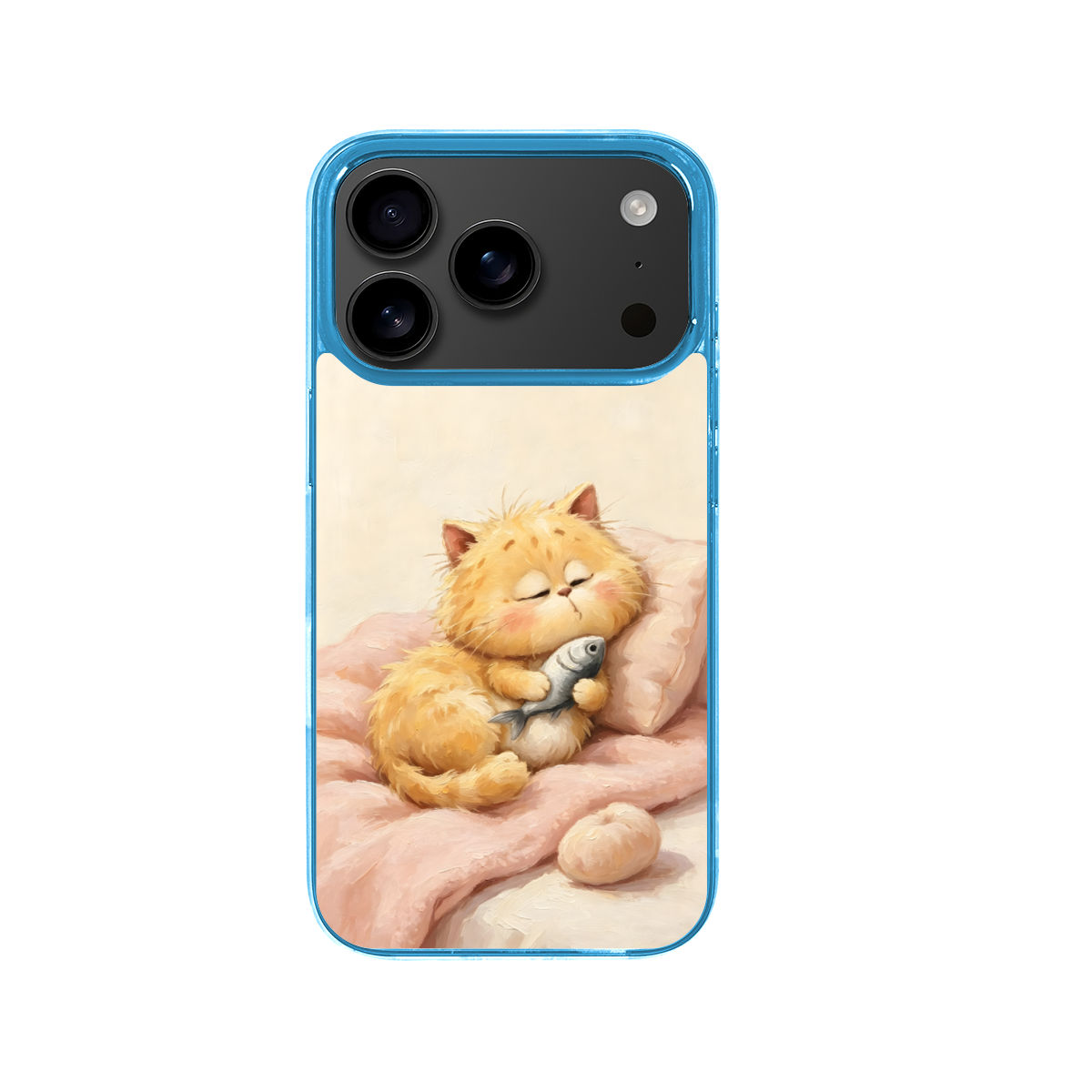 A well-fed cat  Phone Case for iPhone 17 Pro
