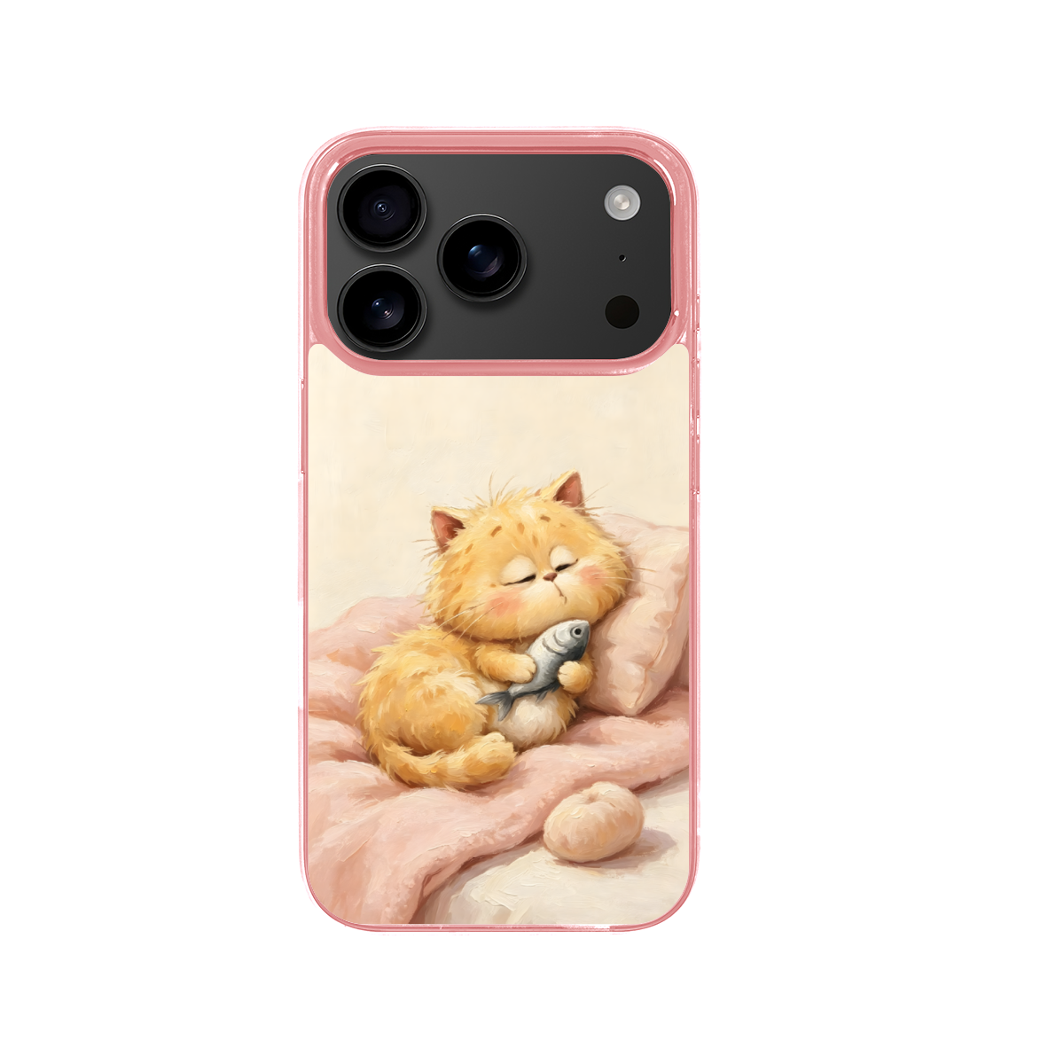 A well-fed cat  Phone Case for iPhone 17 Pro