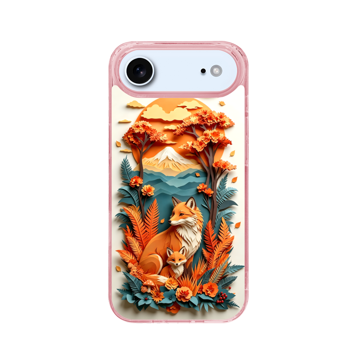 3D Paper Cut  Phone Case for iPhone 17 Air