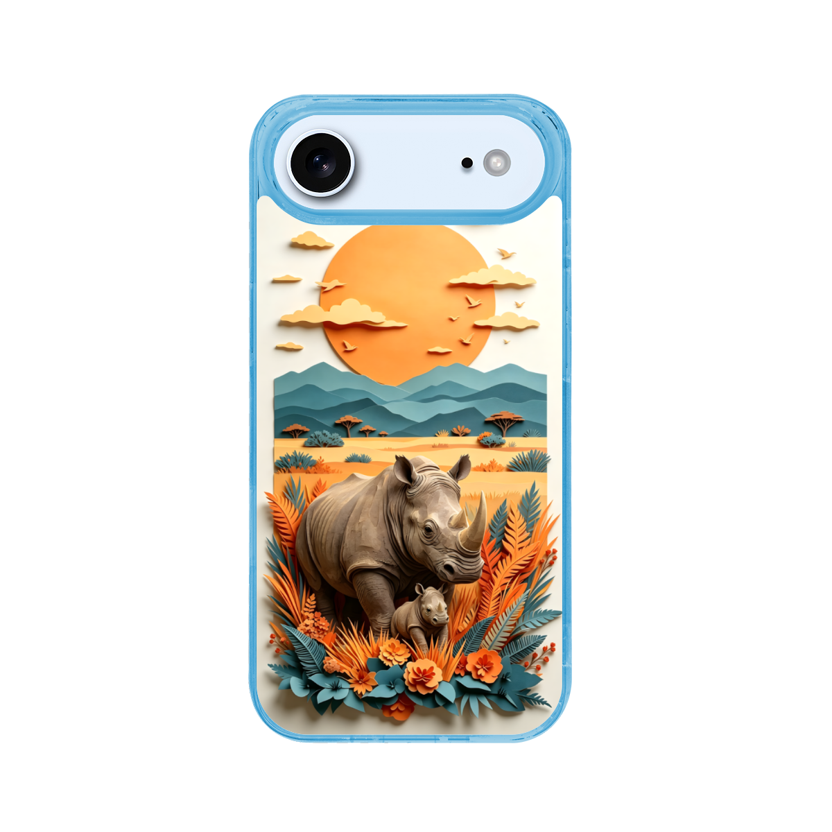 3D Paper Cut  Phone Case for iPhone 17 Air
