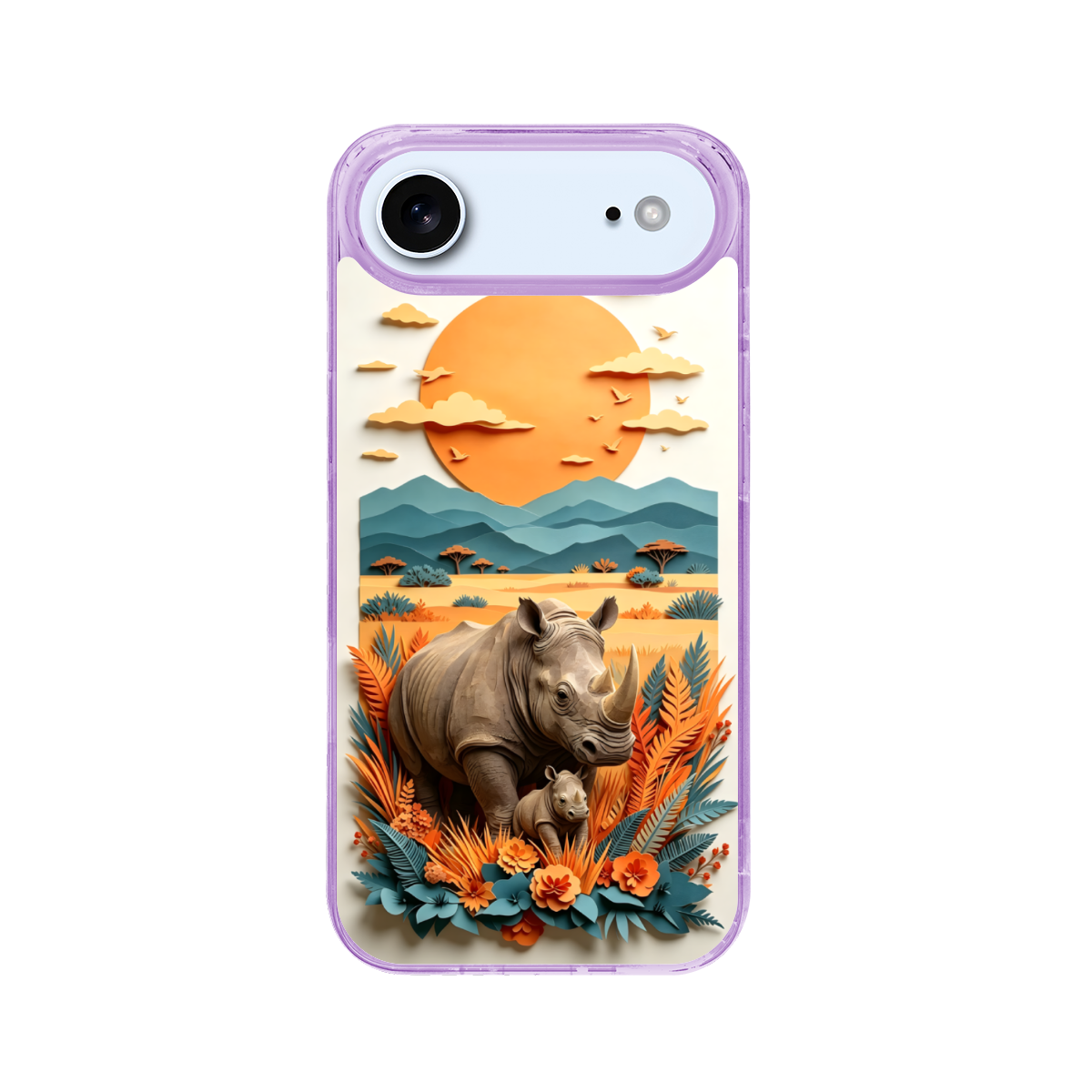 3D Paper Cut  Phone Case for iPhone 17 Air