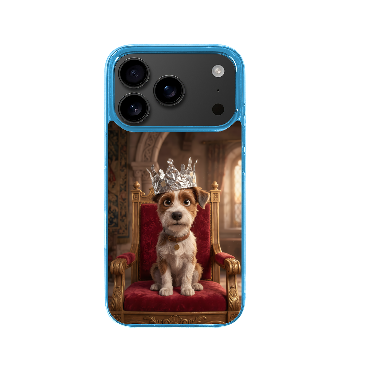 The Improvised Royal Dog King - Phone Case for iPhone 17 Pro