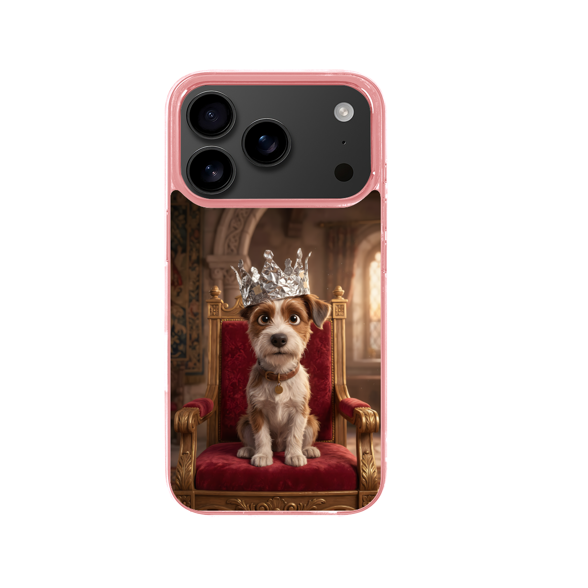 The Improvised Royal Dog King - Phone Case for iPhone 17 Pro