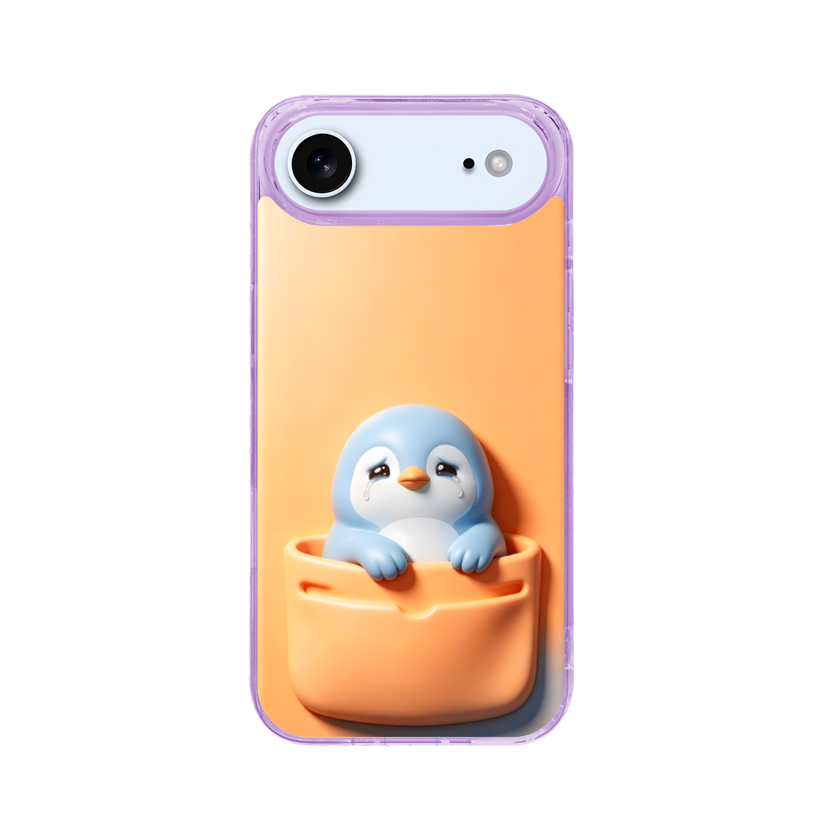 3D Illusion Penguin Phone Case for iPhone 17 Air