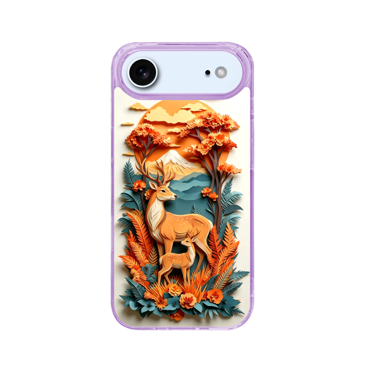 3D Paper Cut  Phone Case for iPhone 17 Air