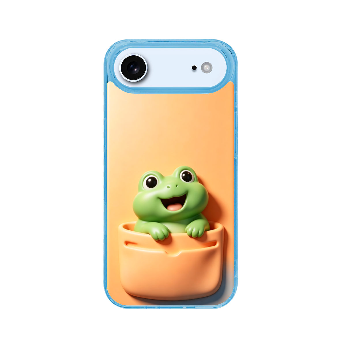3D Illusion Frog Phone Case for iPhone 17 Air