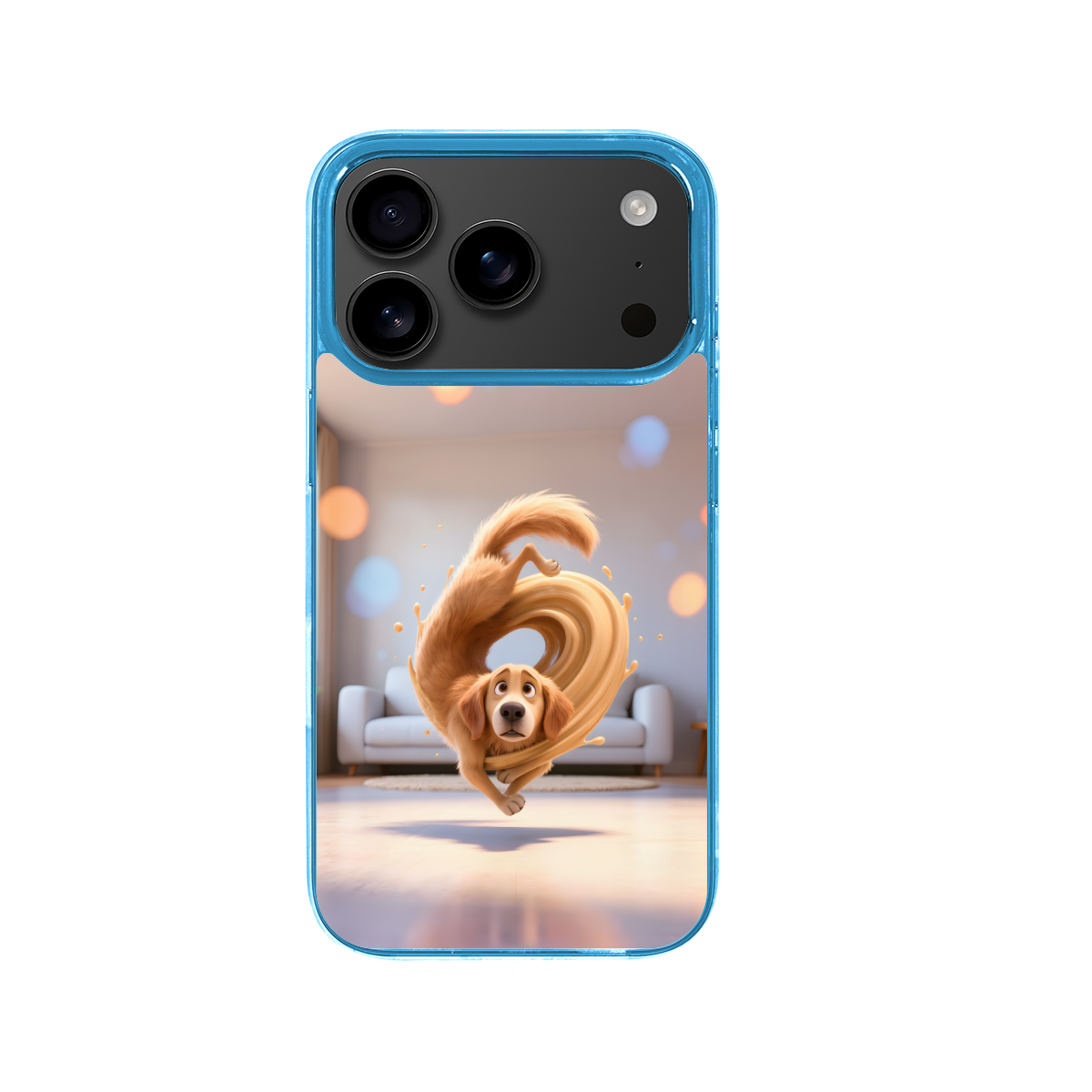 The Epic Yoga Fail Golden Retriever - Phone Case for iPhone 17 Pro