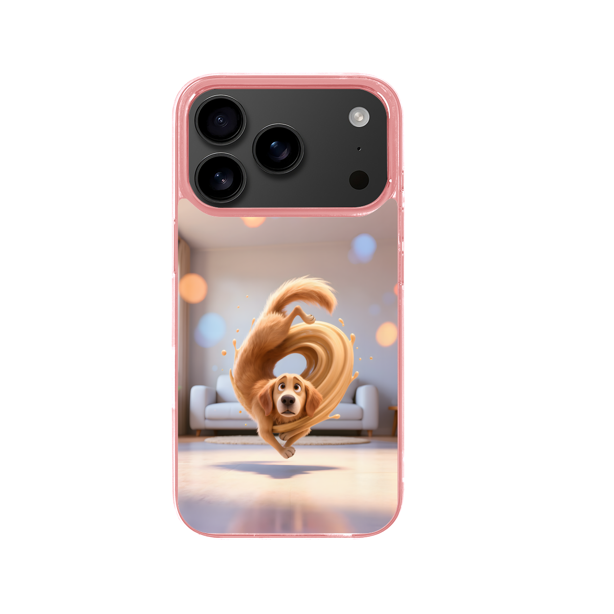The Epic Yoga Fail Golden Retriever - Phone Case for iPhone 17 Pro