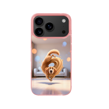 The Epic Yoga Fail Golden Retriever - Phone Case for iPhone 17 Pro
