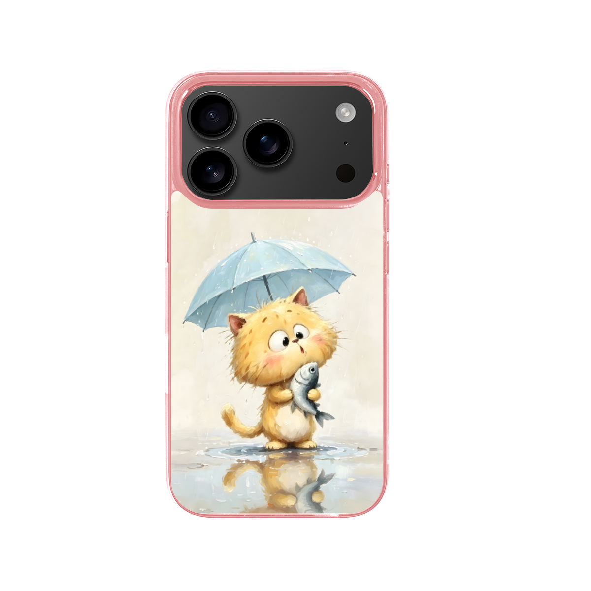 A well-fed cat  Phone Case for iPhone 17 Pro