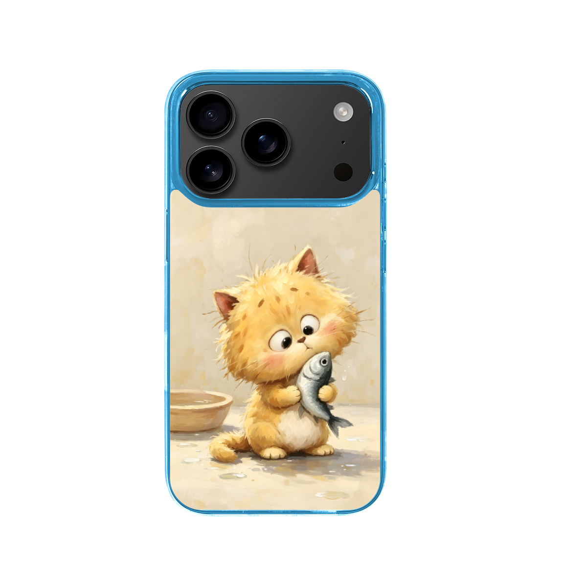 A well-fed cat  Phone Case for iPhone 17 Pro
