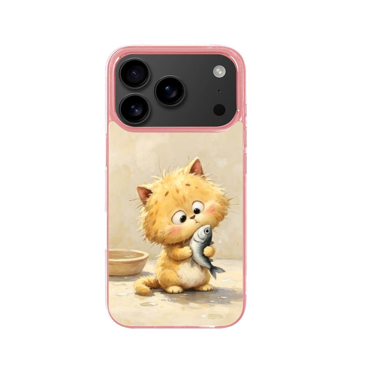 A well-fed cat  Phone Case for iPhone 17 Pro